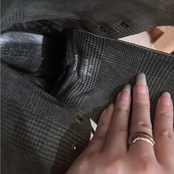 Born Grey Lace-Up Combat Boots - Picture 9 of 10